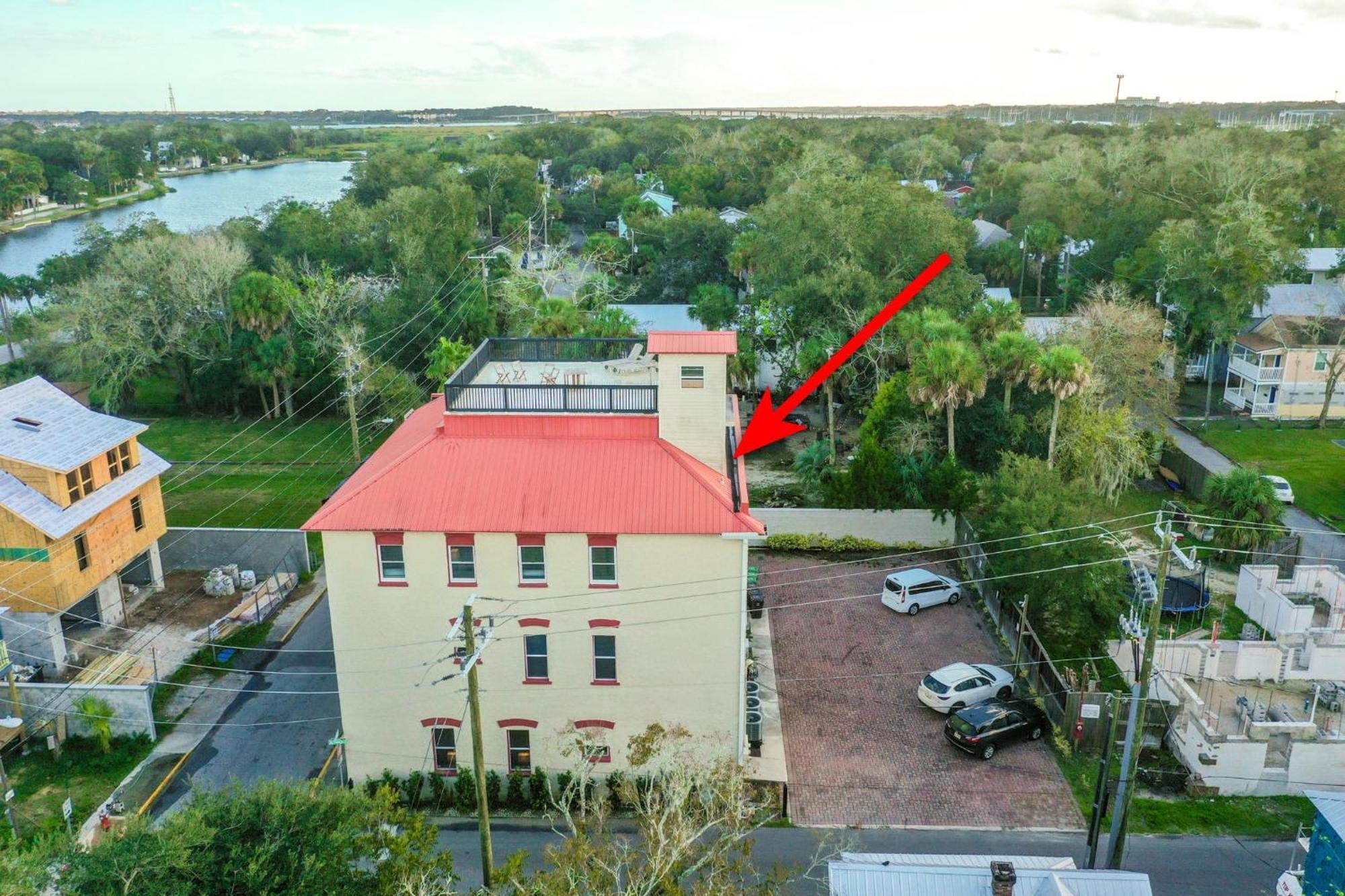 The Ray - Penthouse Suite - 360° Rooftop View St. Augustine Exterior photo